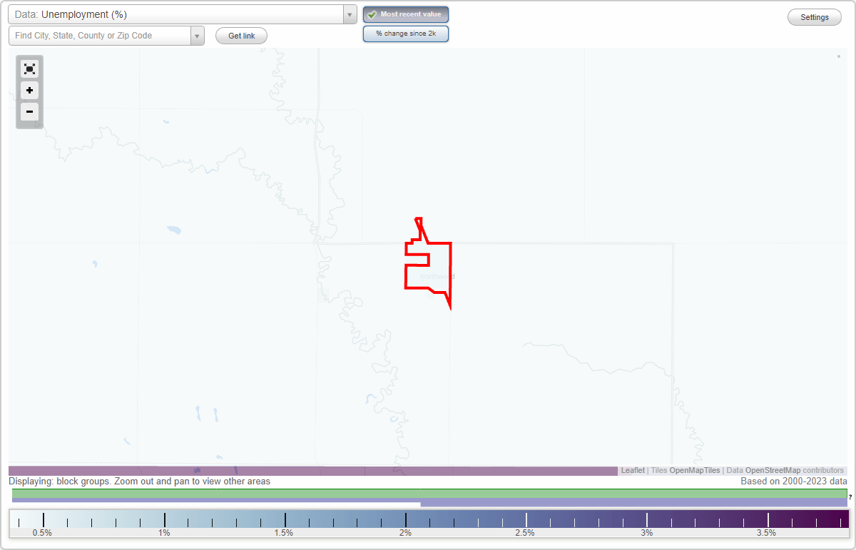 Work and Jobs in Northwood, North Dakota (ND) Detailed Stats