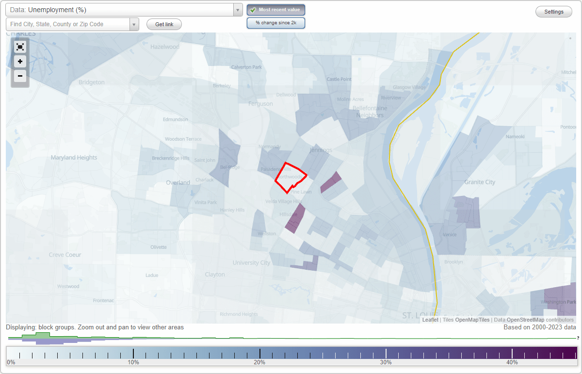 Work and Jobs in Northwoods, Missouri (MO) Detailed Stats Occupations