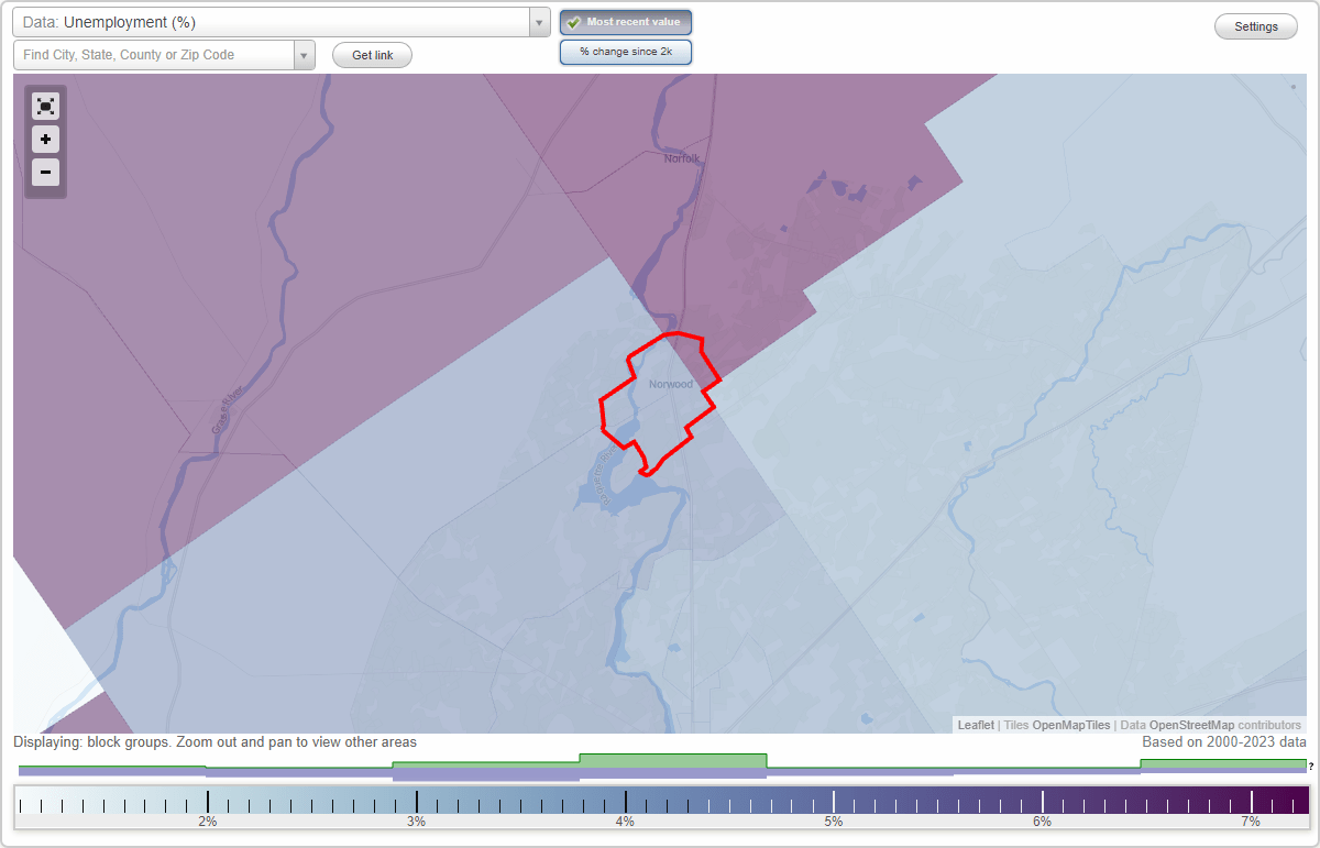 Work and Jobs in Norwood, New York (NY) Detailed Stats Occupations
