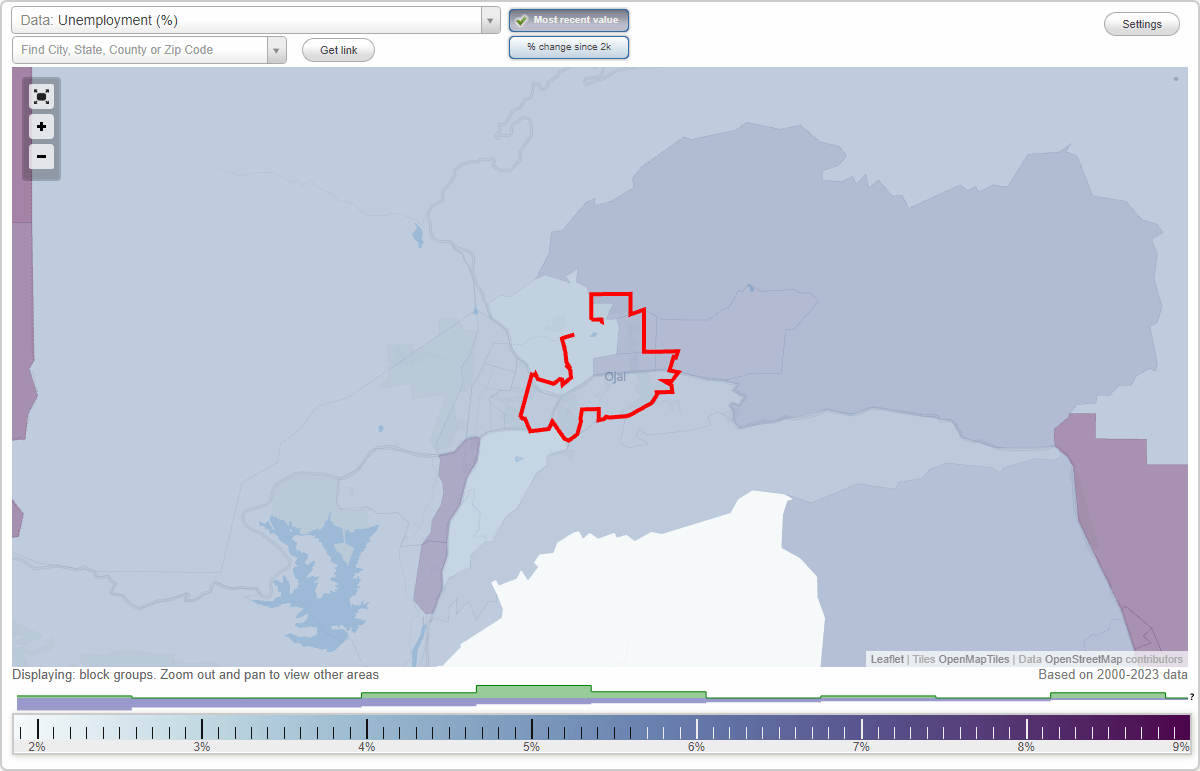 Work and Jobs in Ojai, California (CA) Detailed Stats Occupations