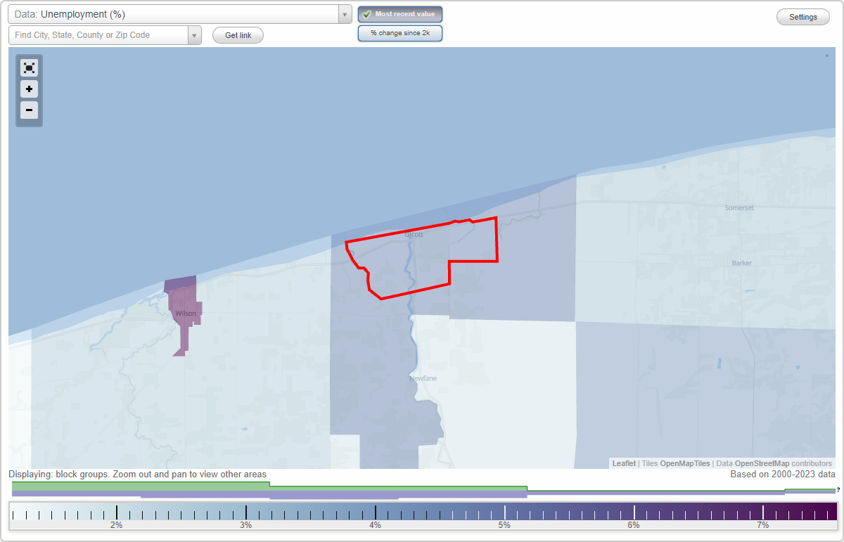 Work and Jobs in Olcott, New York (NY) Detailed Stats Occupations