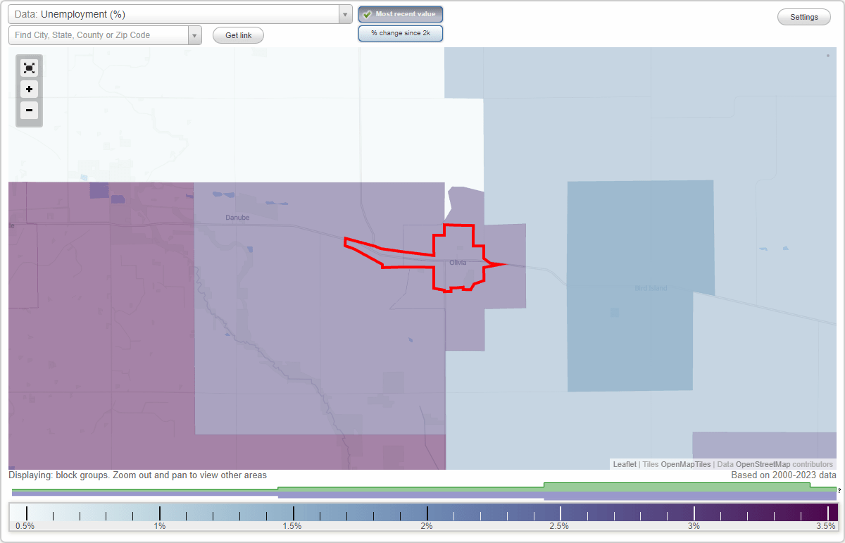 Work and Jobs in Olivia, Minnesota (MN) Detailed Stats Occupations