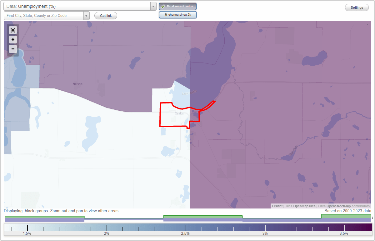 Work and Jobs in Osakis, Minnesota (MN) Detailed Stats Occupations