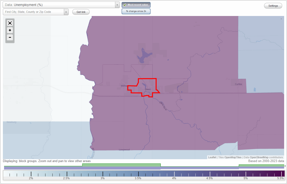 Work and Jobs in Owen, Wisconsin (WI) Detailed Stats Occupations