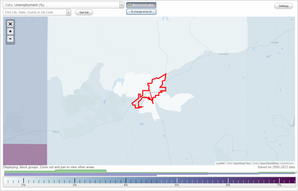 Work and Jobs in Owensville, Missouri (MO) Detailed Stats Occupations