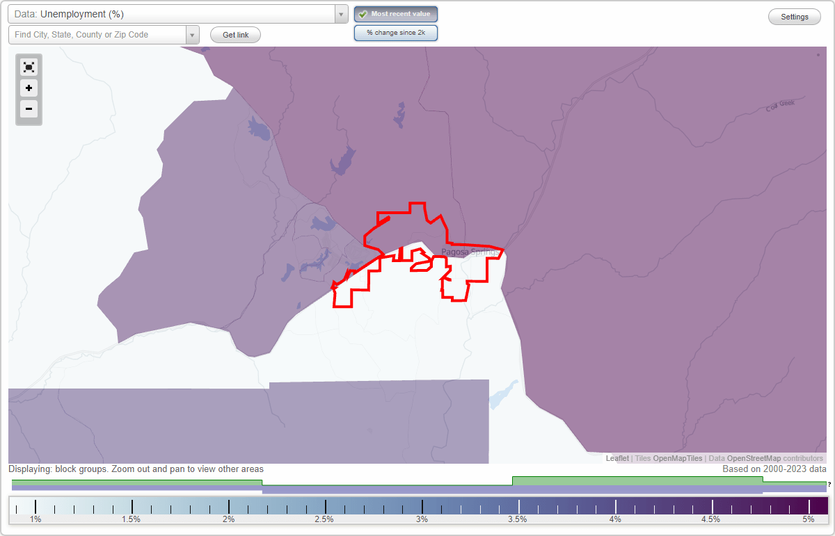 Work and Jobs in Pagosa Springs, Colorado (CO) Detailed Stats Occupations, Industries