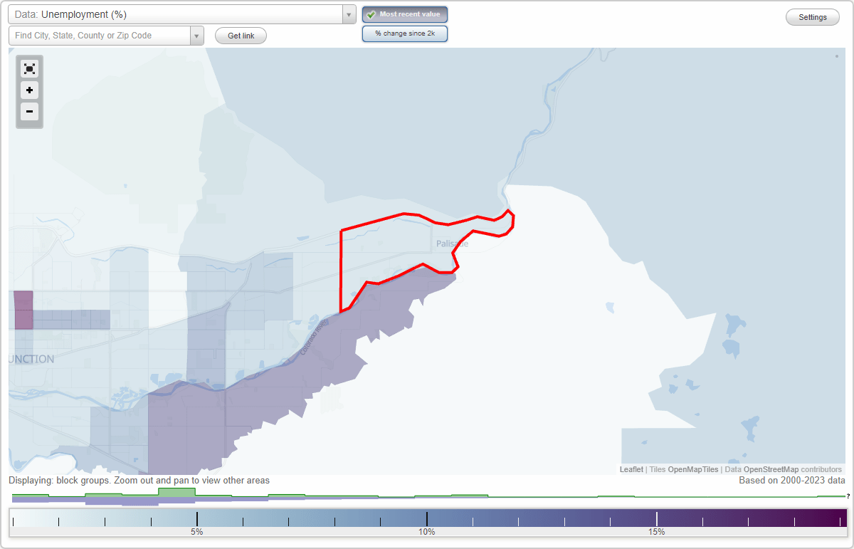 Work and Jobs in Palisade, Colorado (CO) Detailed Stats Occupations