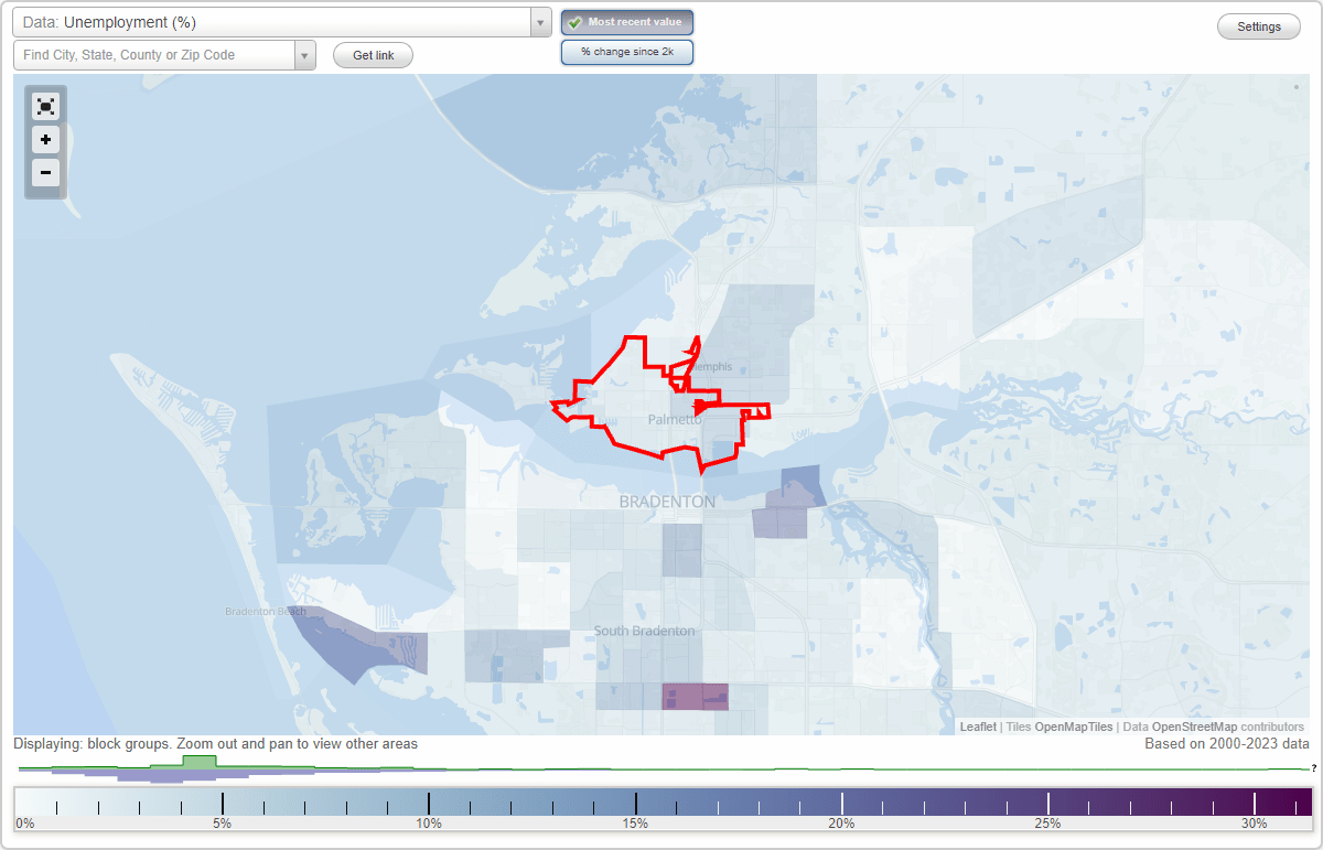Work and Jobs in Palmetto, Florida (FL) Detailed Stats Occupations