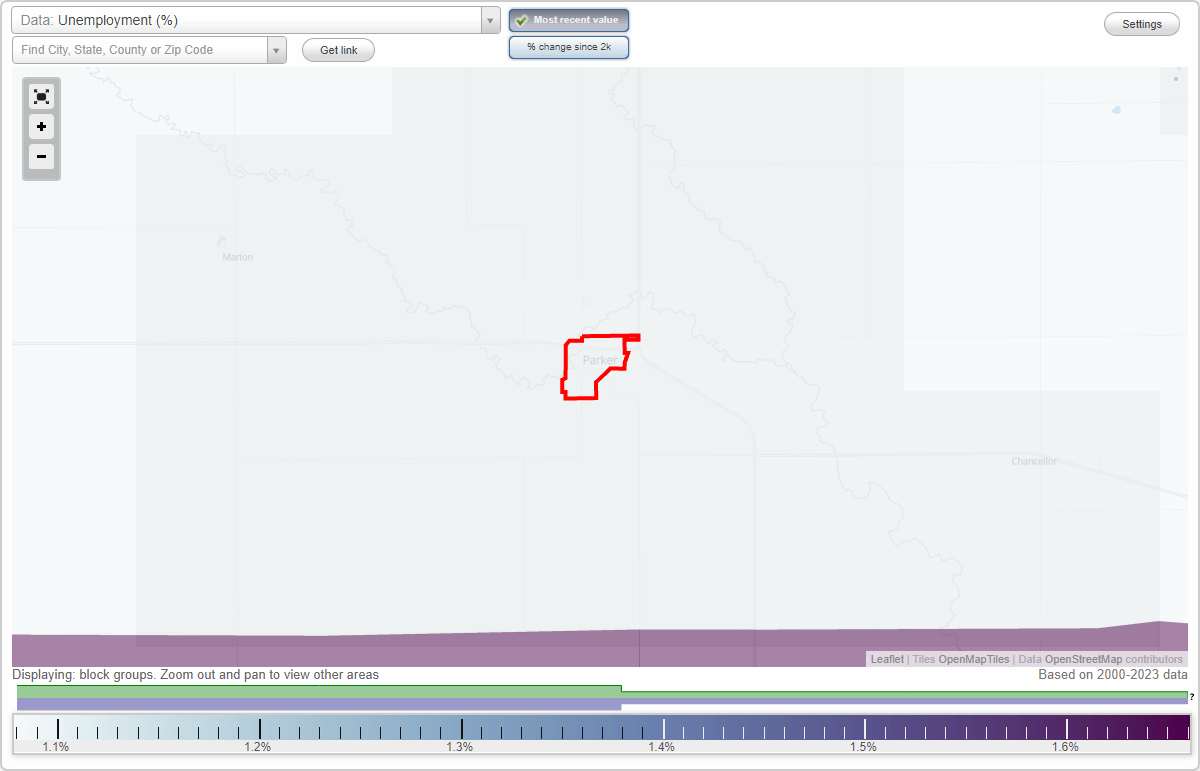 Work and Jobs in Parker, South Dakota (SD) Detailed Stats Occupations, Industries, Unemployment