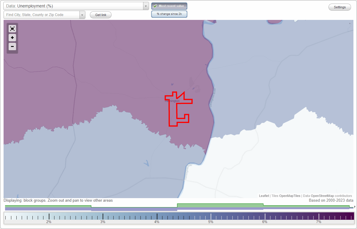 Work and Jobs in Pennington, Alabama (AL) Detailed Stats Occupations