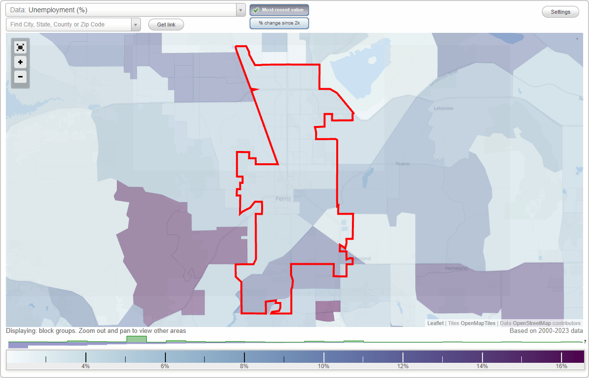 Work and Jobs in Perris, California (CA) Detailed Stats Occupations