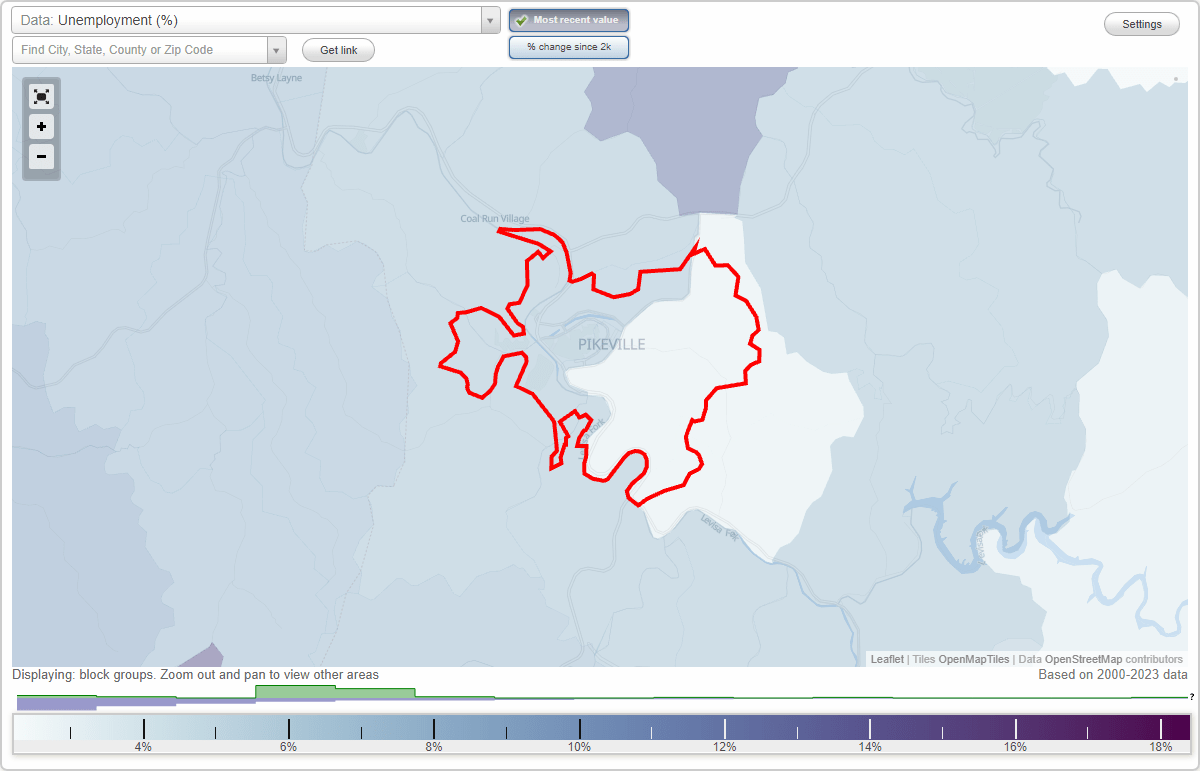 Work and Jobs in Pikeville, Kentucky (KY) Detailed Stats Occupations