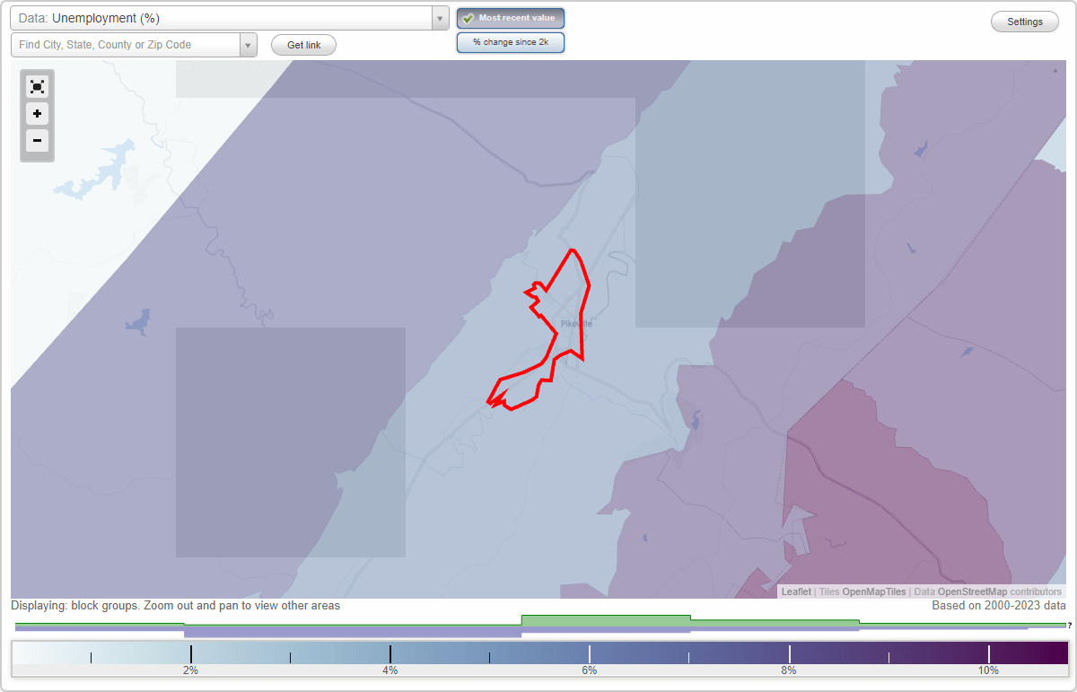 Work and Jobs in Pikeville, Tennessee (TN) Detailed Stats Occupations