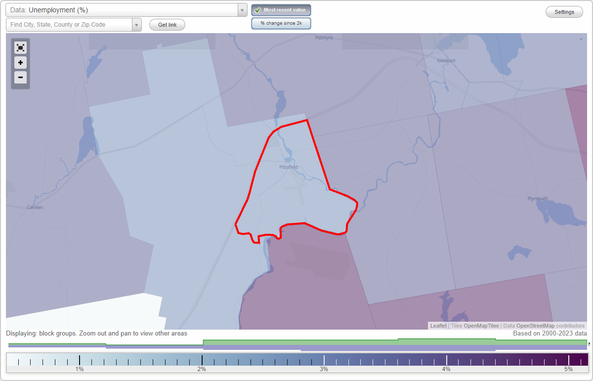 Work and Jobs in Pittsfield, Maine (ME) Detailed Stats Occupations