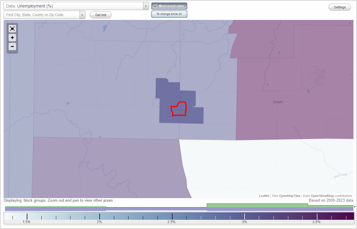 Work and Jobs in Polo, Missouri (MO) Detailed Stats Occupations