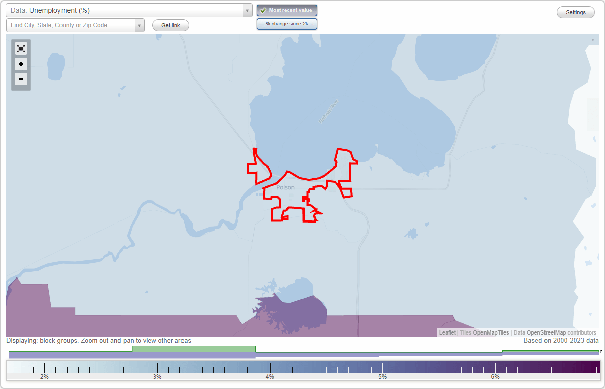 Work and Jobs in Polson, Montana (MT) Detailed Stats Occupations