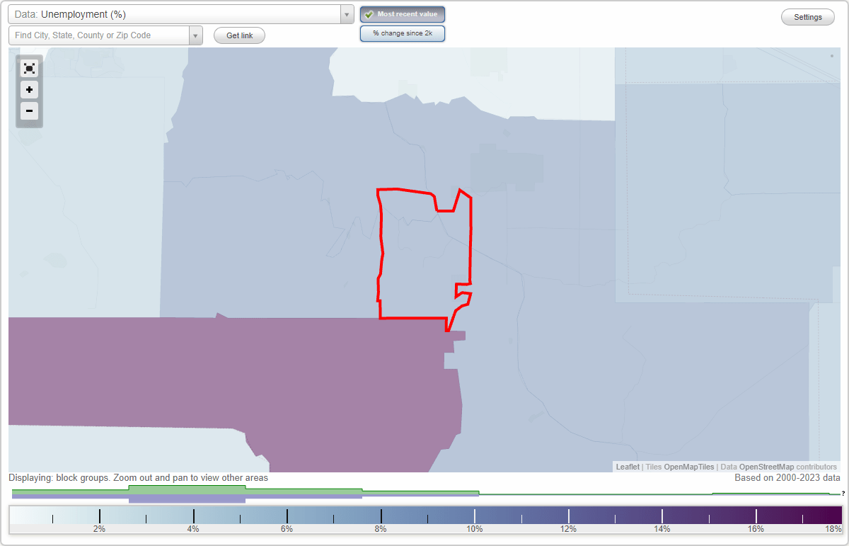 Work and Jobs in Ponderosa Pine, New Mexico (NM) Detailed Stats