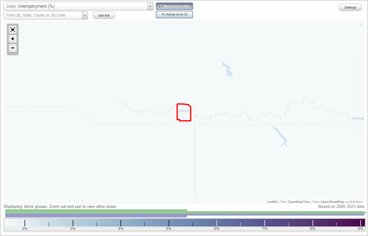 Work and Jobs in Presho, South Dakota (SD) Detailed Stats Occupations