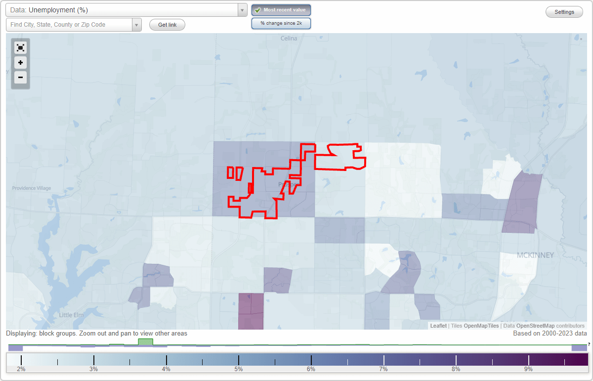 Work and Jobs in Prosper, Texas (TX) Detailed Stats Occupations