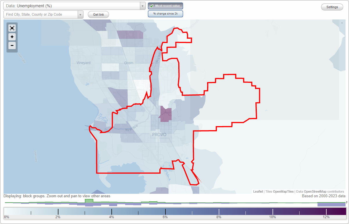 Work and Jobs in Provo, Utah (UT) Detailed Stats Occupations