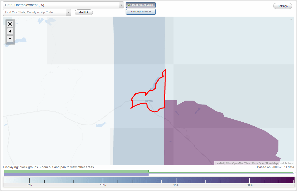 Work and Jobs in Ramah, New Mexico (NM) Detailed Stats Occupations