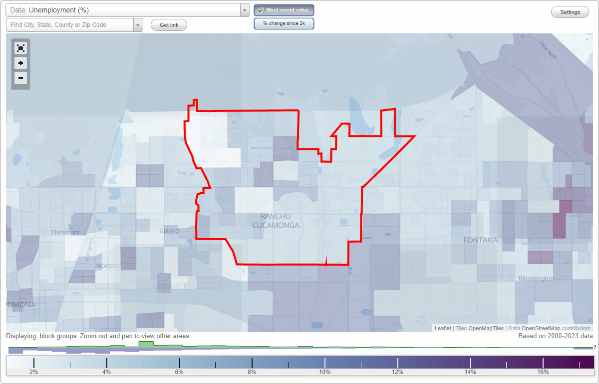 Work and Jobs in Rancho Cucamonga, California (CA) Detailed Stats Occupations, Industries