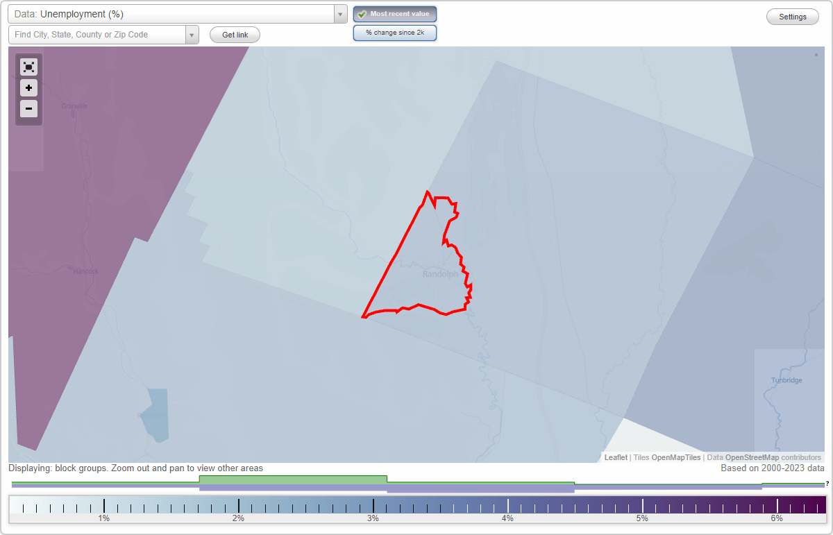 Work and Jobs in Randolph, Vermont (VT) Detailed Stats Occupations