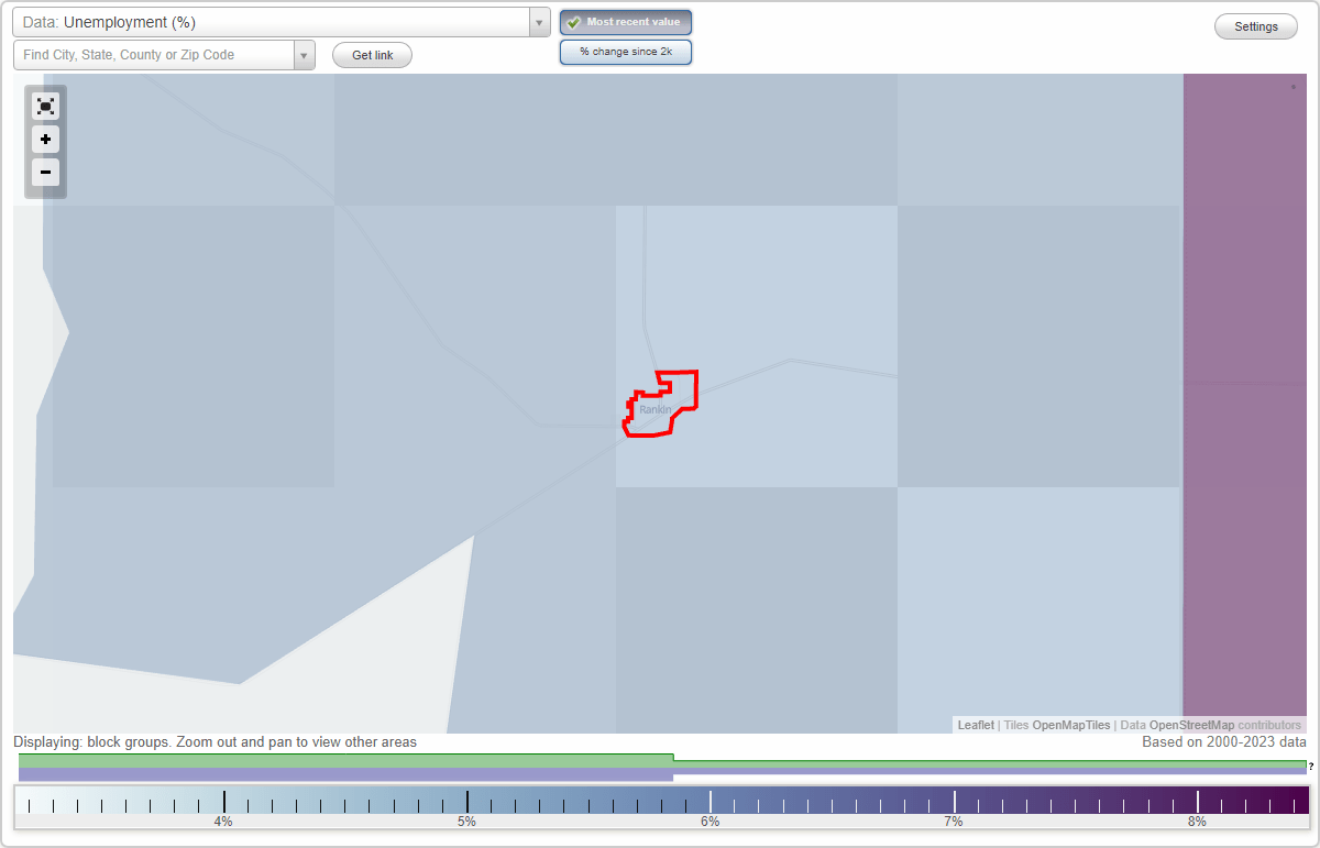 Work and Jobs in Rankin, Texas (TX) Detailed Stats Occupations