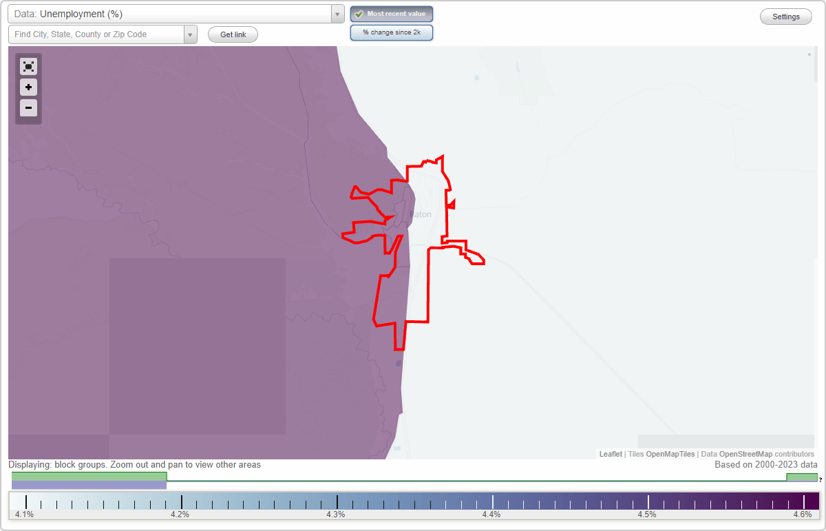 Work and Jobs in Raton, New Mexico (NM) Detailed Stats Occupations