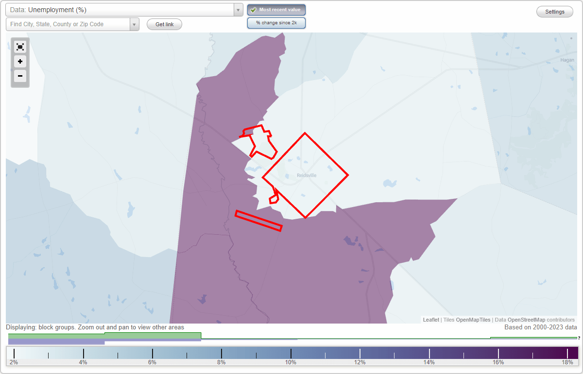 Work and Jobs in Reidsville, (GA) Detailed Stats Occupations