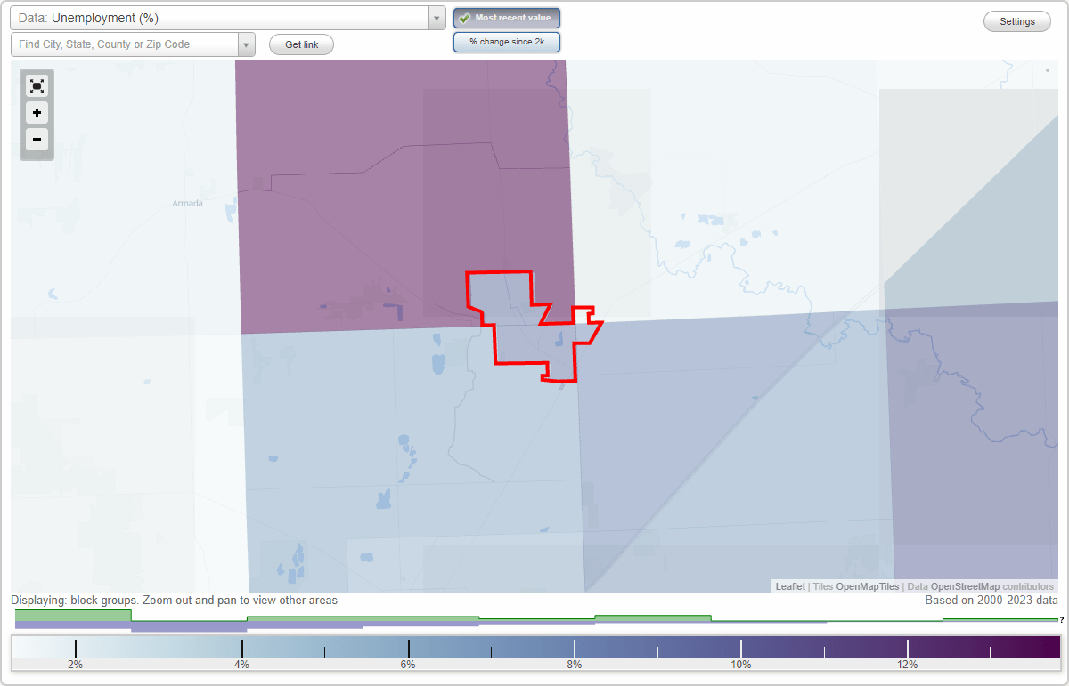 Work and Jobs in Richmond, Michigan (MI) Detailed Stats Occupations