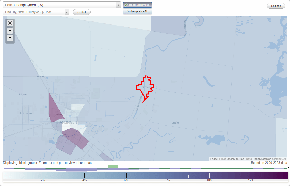 Work and Jobs in Rio Hondo, Texas (TX) Detailed Stats Occupations