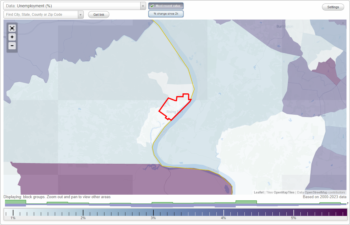 Work and Jobs in Rising Sun, Indiana (IN) Detailed Stats Occupations