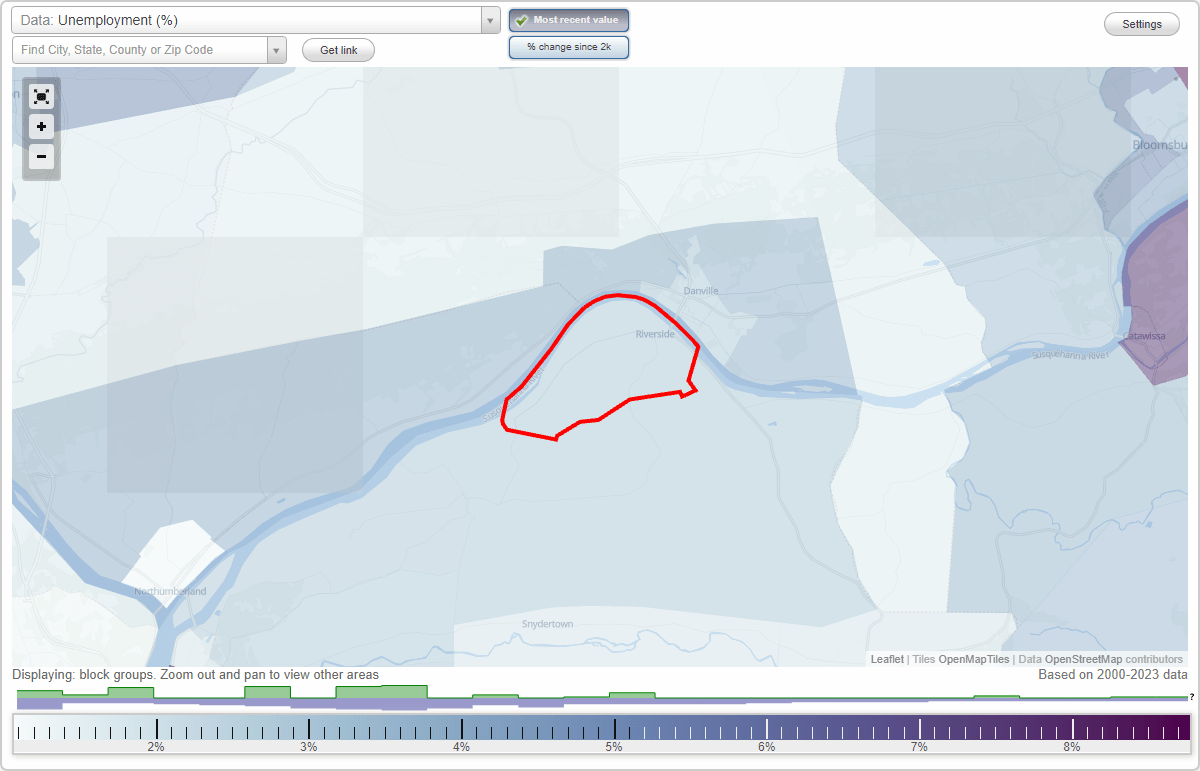 Work and Jobs in Riverside, Pennsylvania (PA) Detailed Stats Occupations, Industries