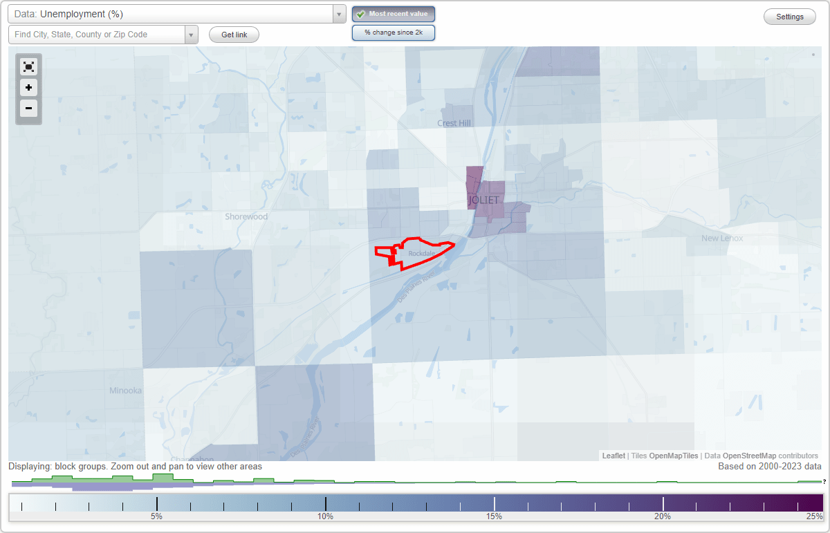 Work and Jobs in Rockdale, Illinois (IL) Detailed Stats Occupations