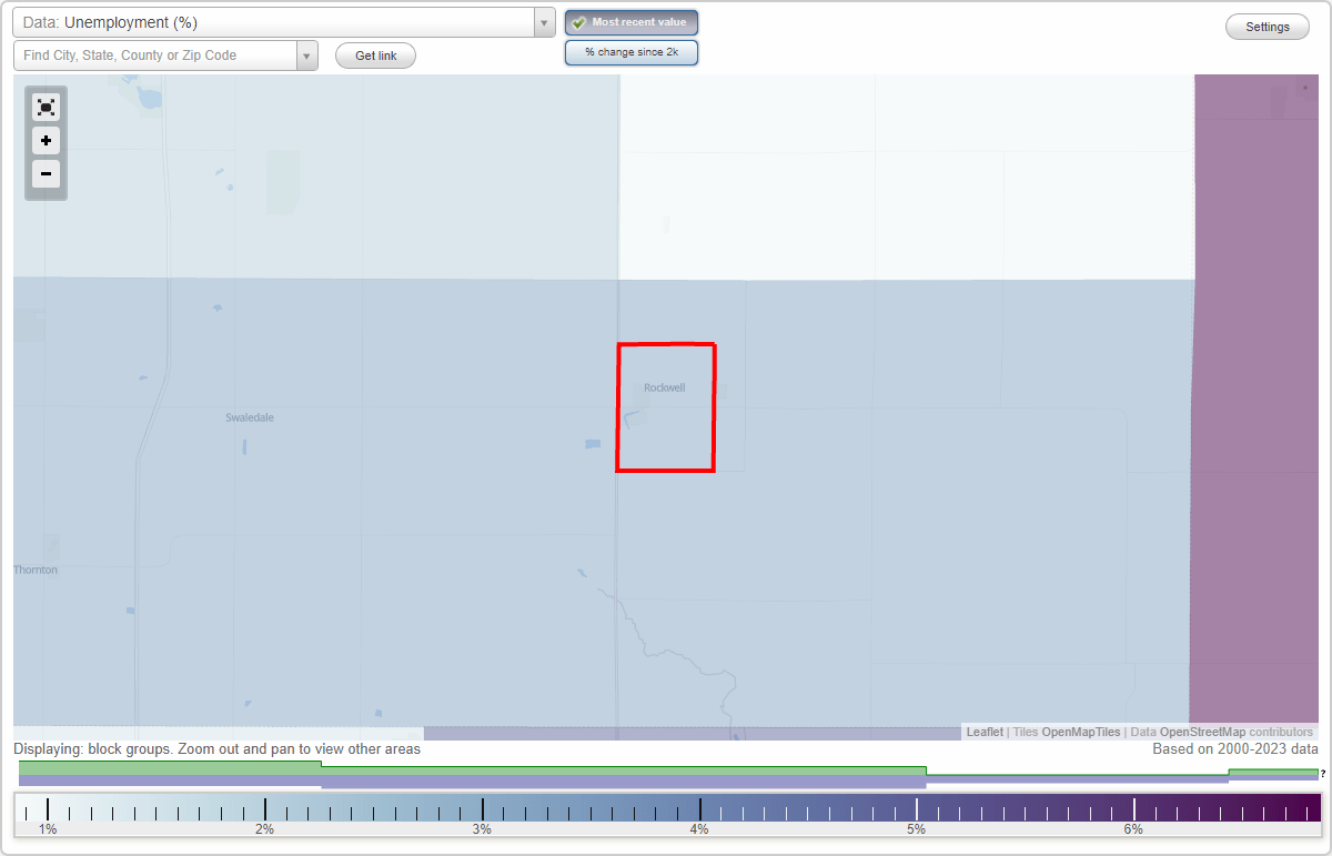 Work and Jobs in Rockwell, Iowa (IA) Detailed Stats Occupations, Industries, Unemployment