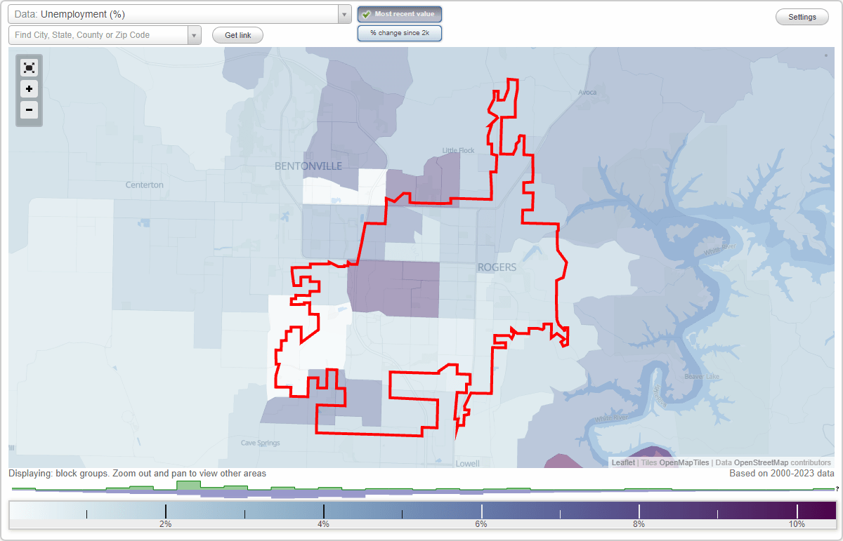 Work and Jobs in Rogers, Arkansas (AR) Detailed Stats Occupations