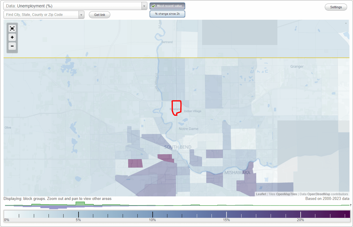 Work and Jobs in Roseland, Indiana (IN) Detailed Stats Occupations