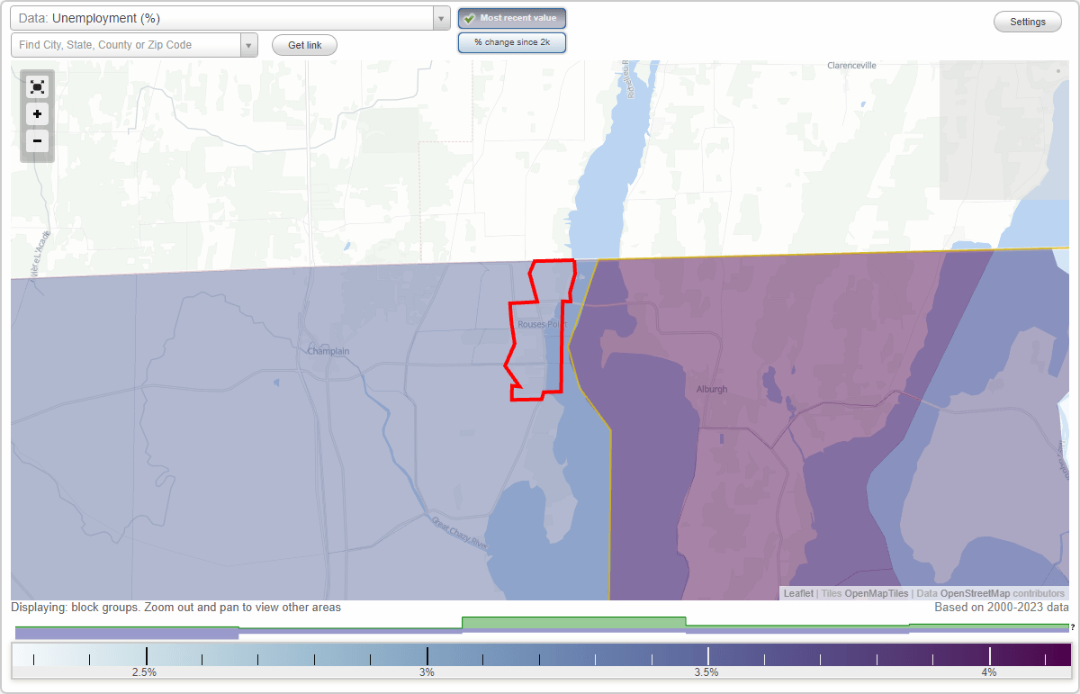 Work and Jobs in Rouses Point, New York (NY) Detailed Stats Occupations, Industries