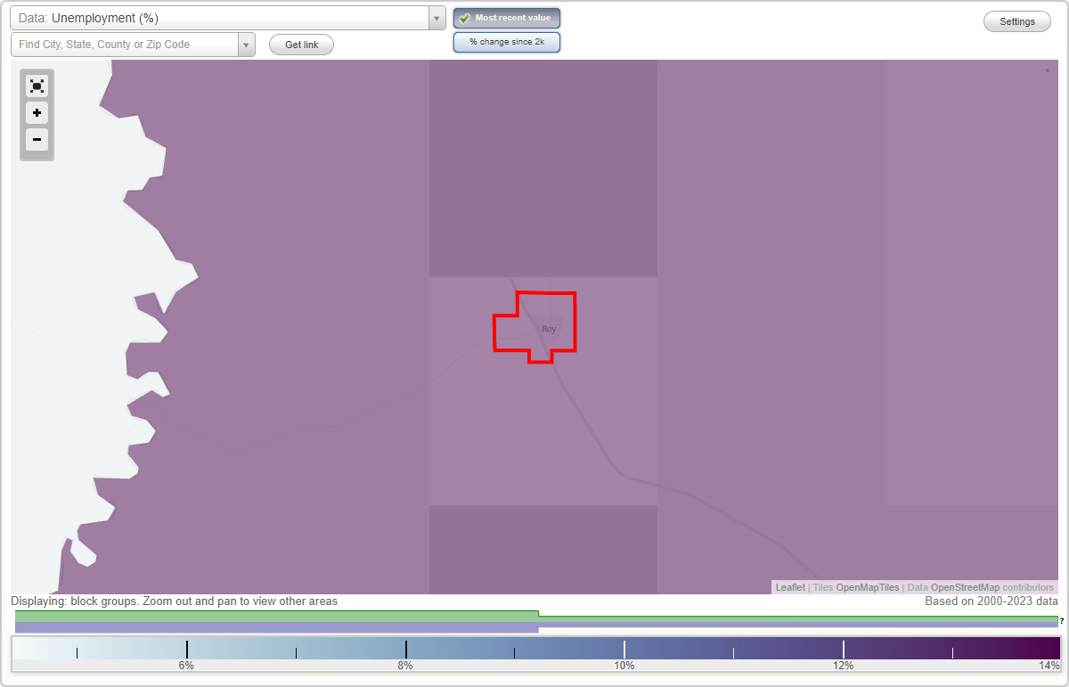 Work and Jobs in Roy, New Mexico (NM) Detailed Stats Occupations