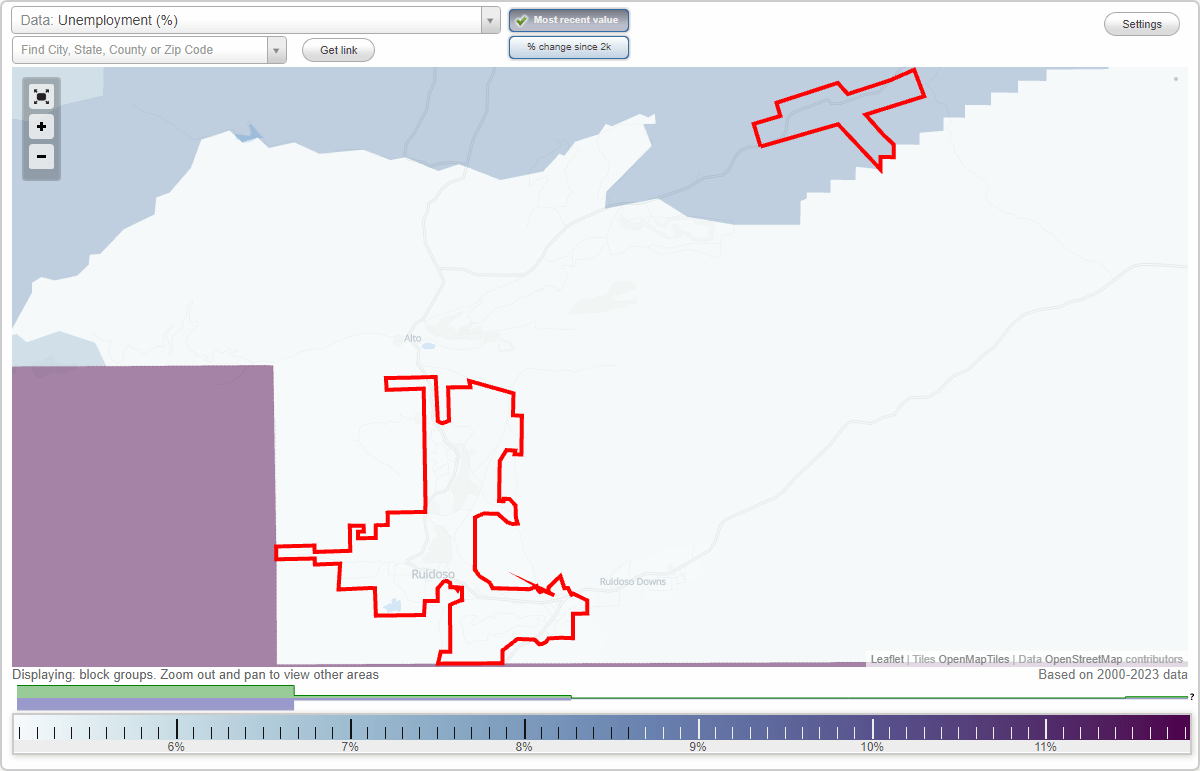 Work and Jobs in Ruidoso, New Mexico (NM) Detailed Stats Occupations