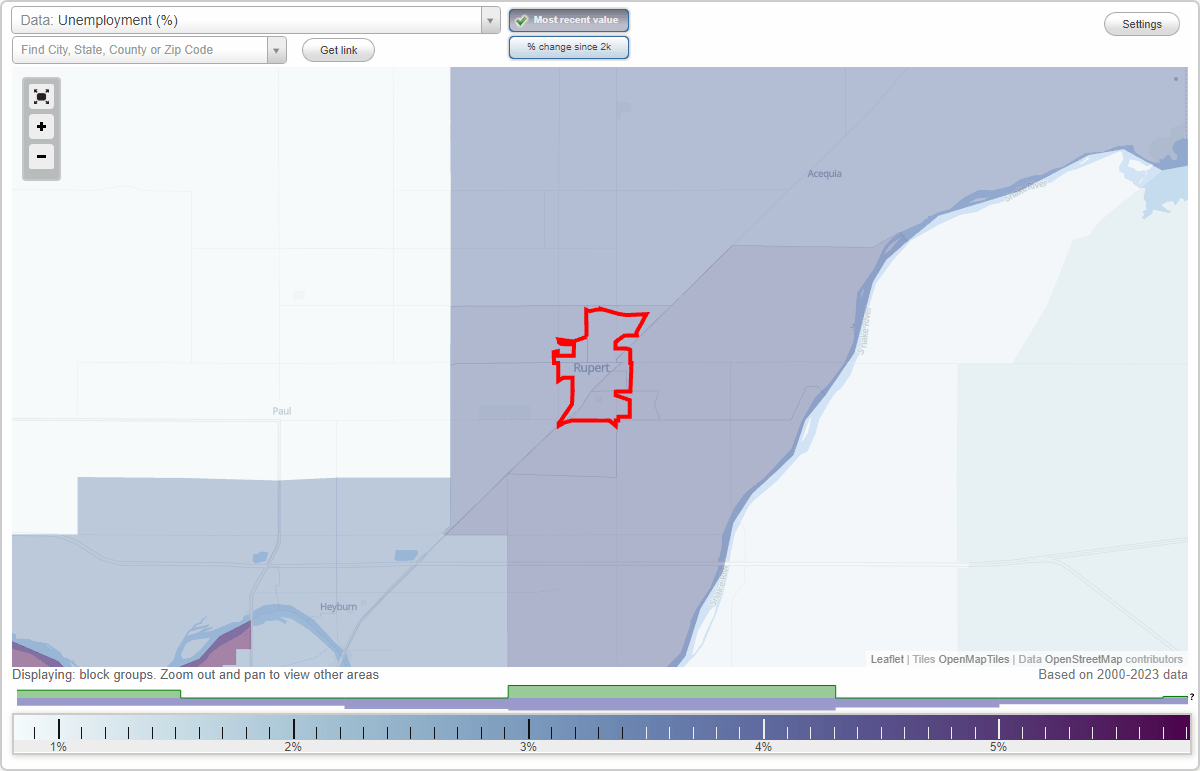 Work and Jobs in Rupert, Idaho (ID) Detailed Stats Occupations