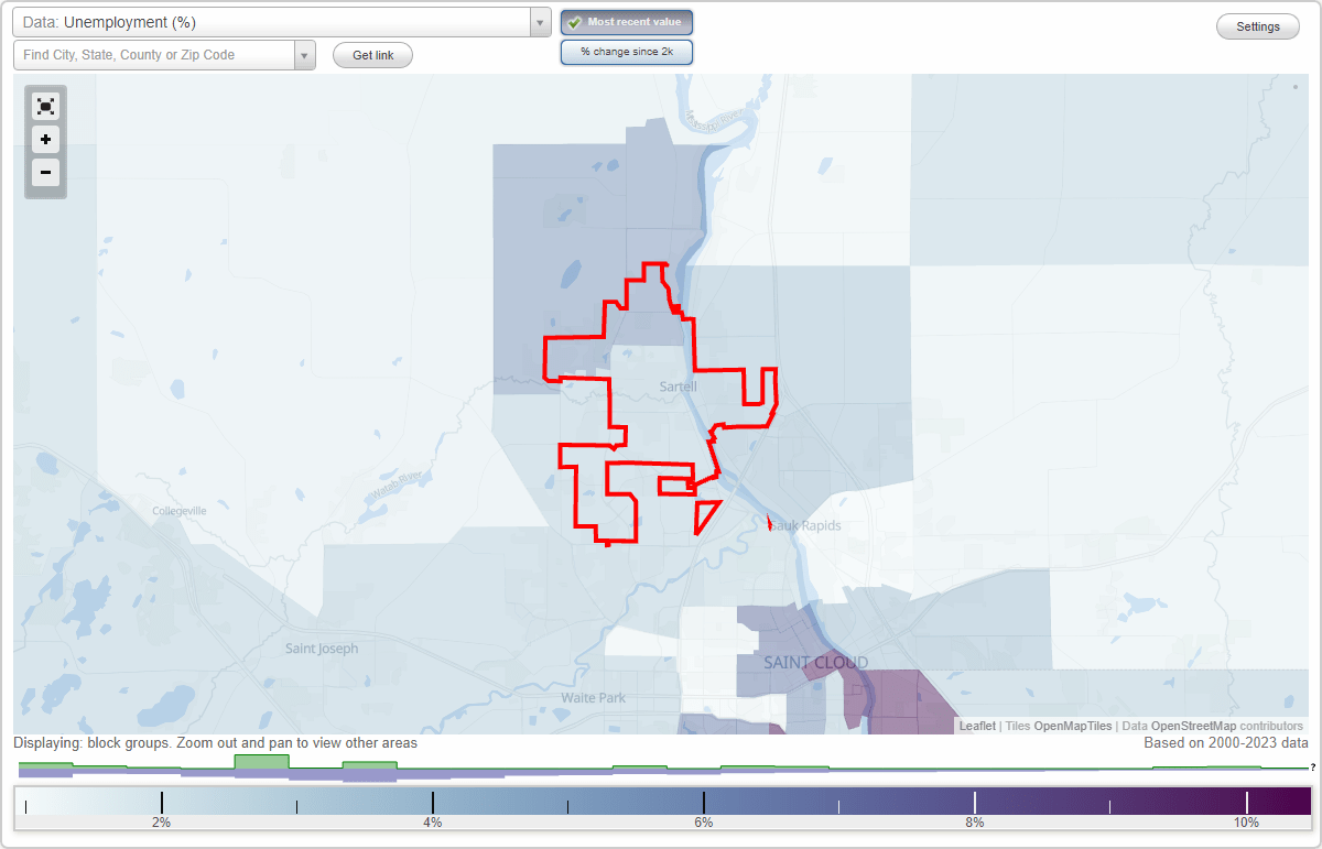 Work and Jobs in Sartell, Minnesota (MN) Detailed Stats Occupations