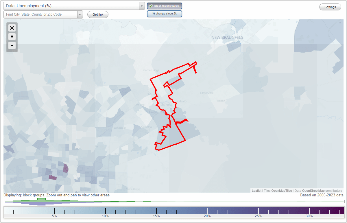 Work and Jobs in Schertz, Texas (TX) Detailed Stats Occupations