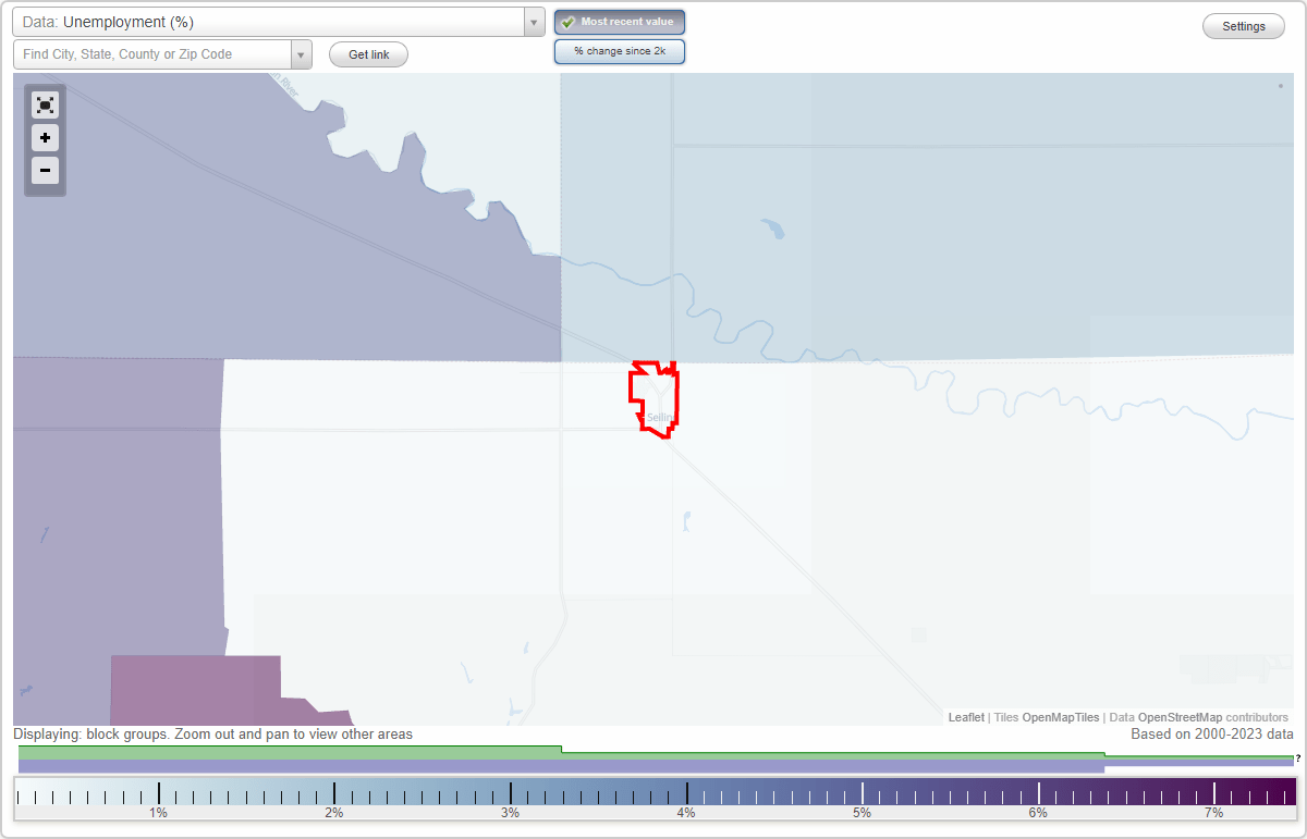 Work and Jobs in Seiling, Oklahoma (OK) Detailed Stats Occupations