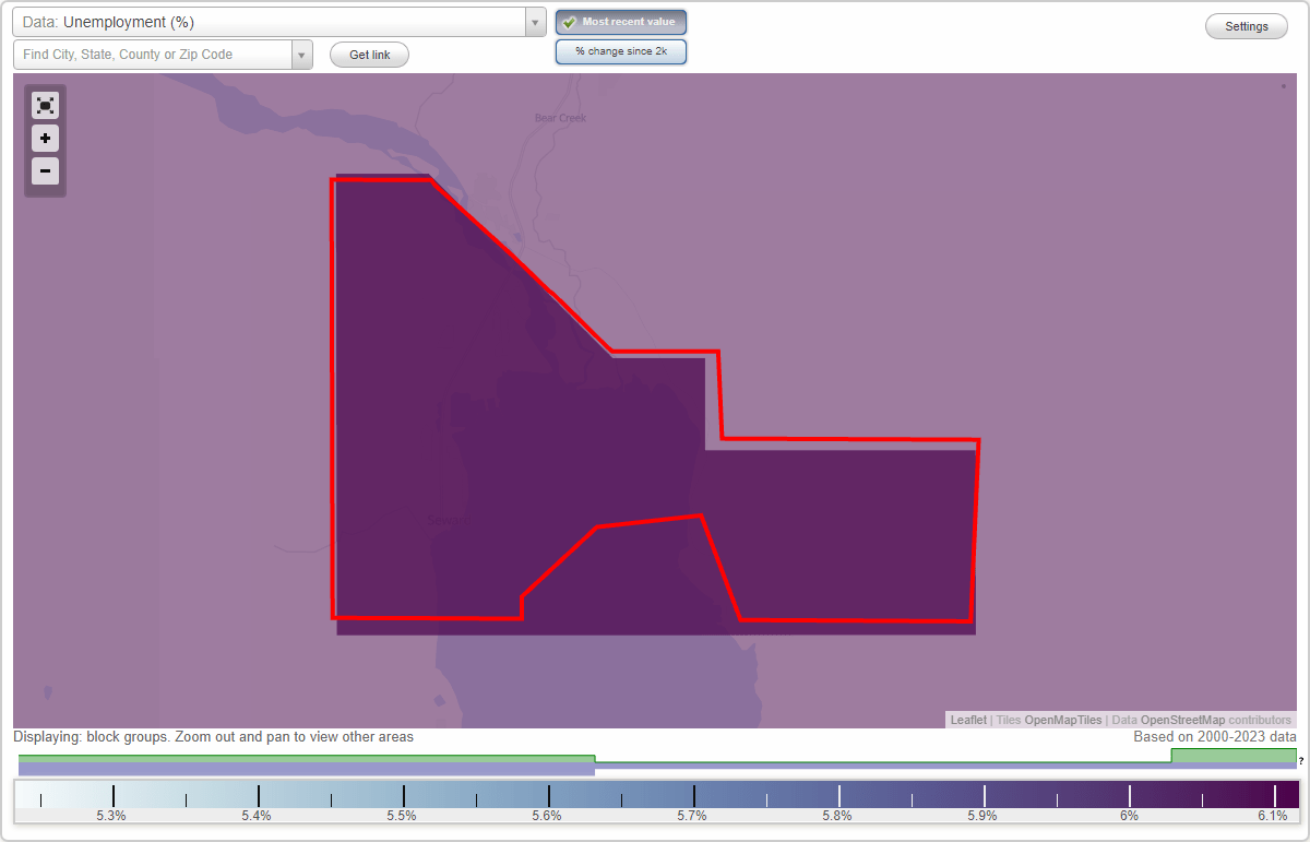 Work and Jobs in Seward, Alaska (AK) Detailed Stats Occupations