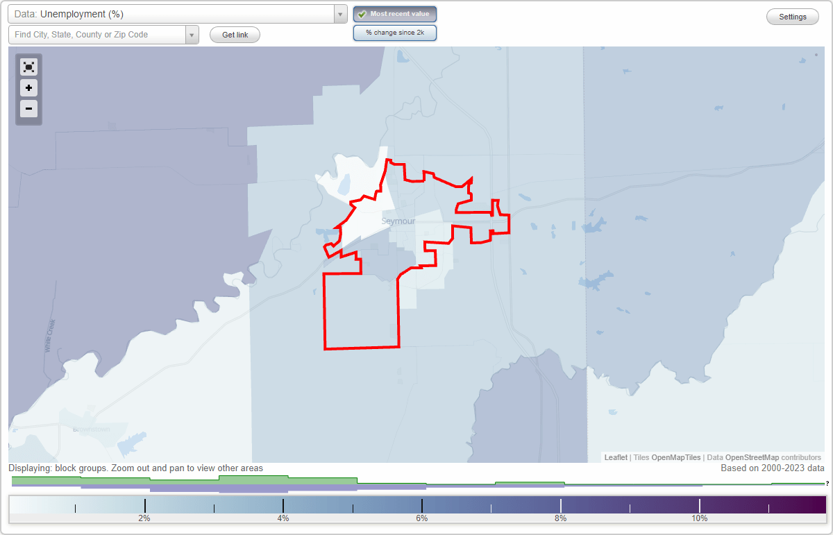 Work and Jobs in Seymour, Indiana (IN) Detailed Stats Occupations