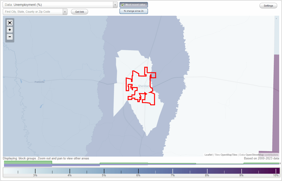 Work and Jobs in Sheridan, Arkansas (AR) Detailed Stats Occupations