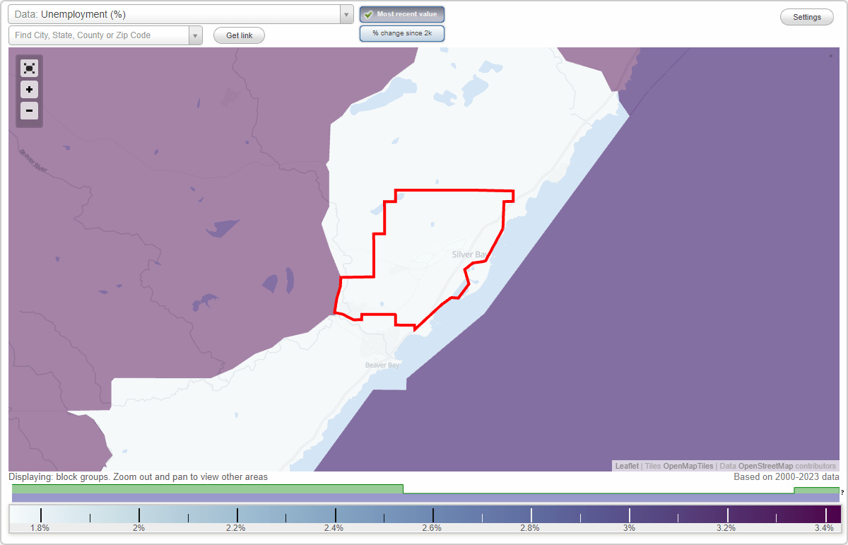 Work and Jobs in Silver Bay, Minnesota (MN) Detailed Stats Occupations
