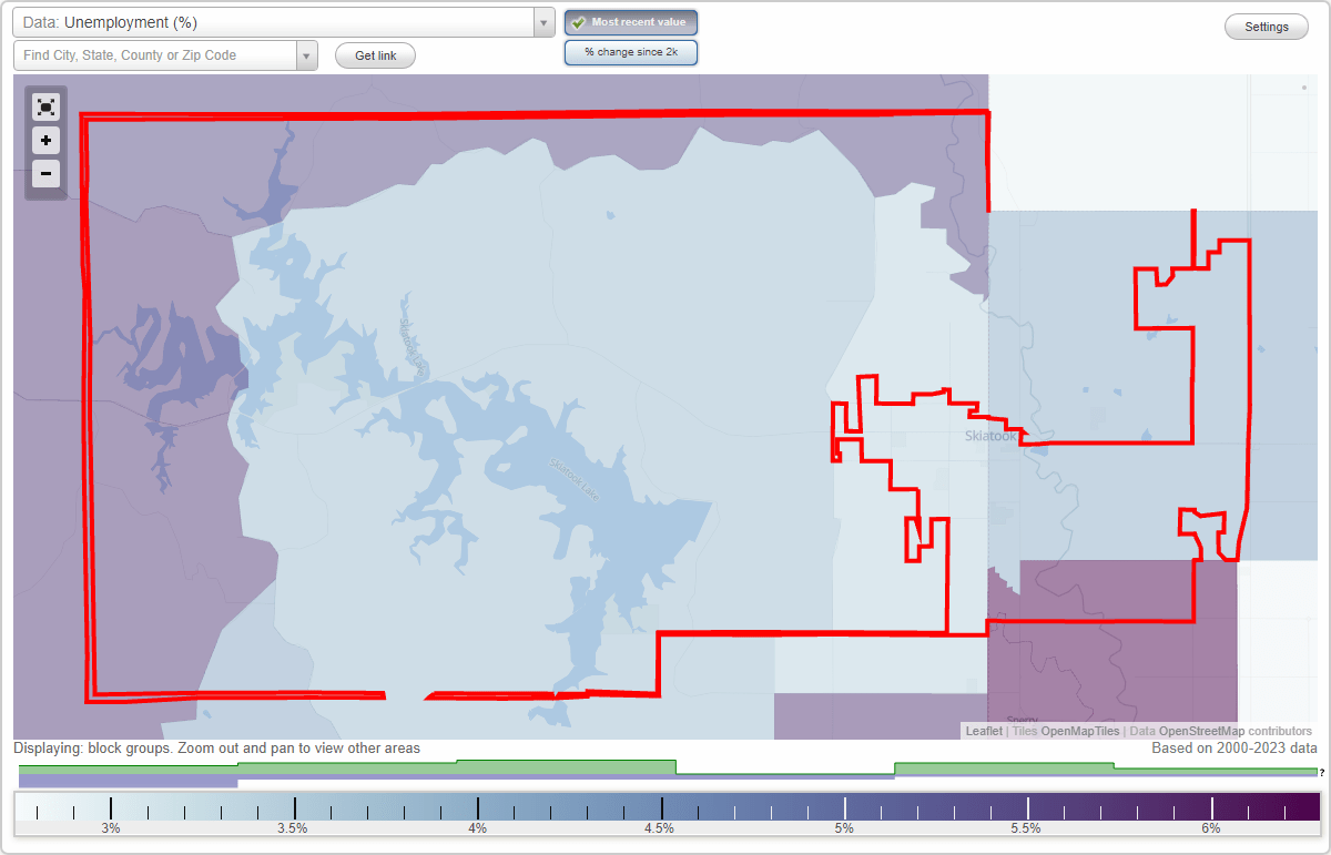 Work and Jobs in Skiatook, Oklahoma (OK) Detailed Stats Occupations